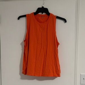 DKNY Vibrant Orange Tank Top